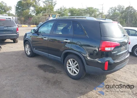 2014 Kia Sorento Lx z USA, uszkodzony, nr VIN 5XYKTCA63EG544224